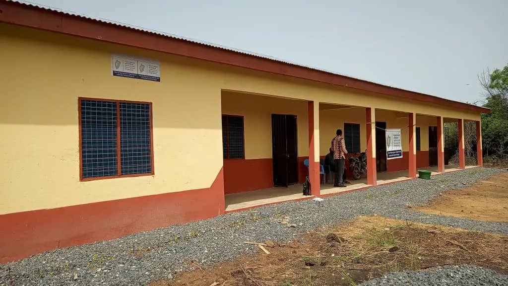 A Milestone in Abuvie-Kpong: New Classroom Block Takes Shape
