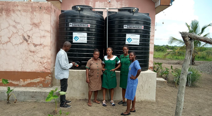 Charity Water Projects: Mafi-Dedukope Clinic Water Storage Tank Project