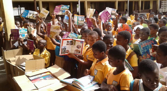 Enhancing Ghana Education: Old Lashibi TWMA JHS Receives Donation